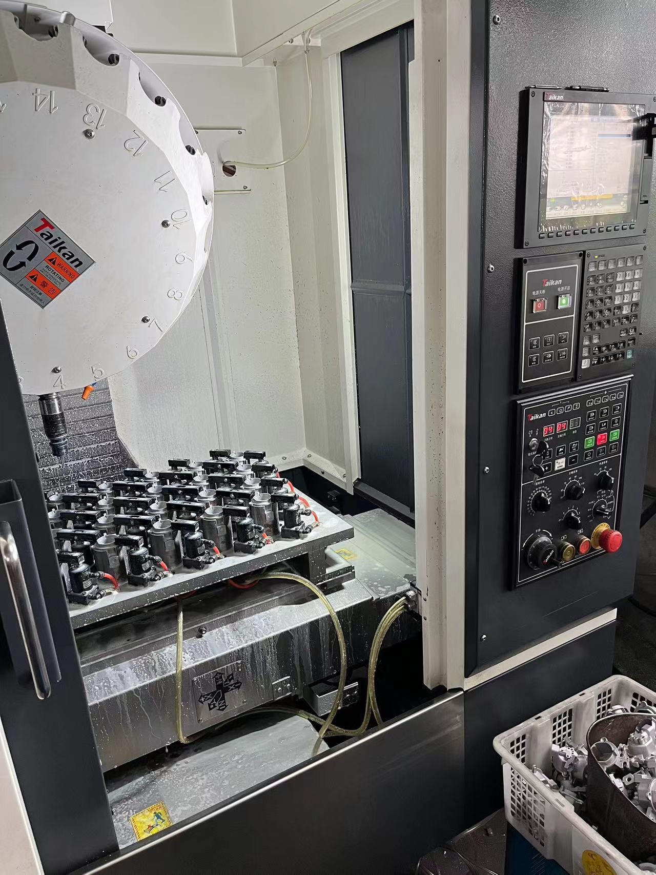 Manufacturing equipment at Ningbo Target